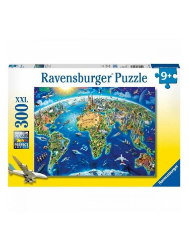 Пъзел Ravensburger Map of the monuments of the world