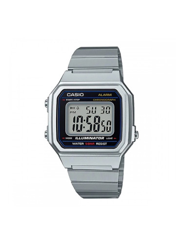 Часовник унисекс Casio B650WD-1AEF Черен Сребрист (Ø 41 mm)