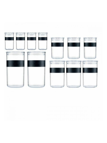 Буркан Bodum Черен Пластмаса