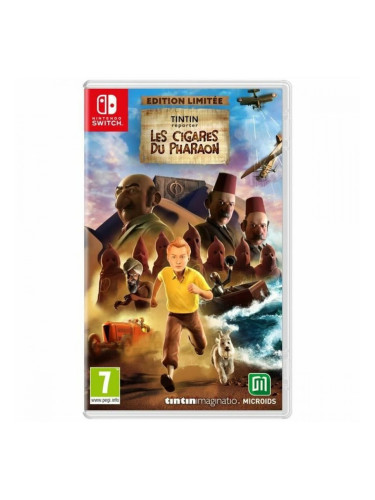 Видео игра за Switch Microids Tintin Reporter : Les Cigares du Pharaon