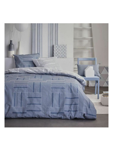 Комплект покривка за завивка TODAY Бял