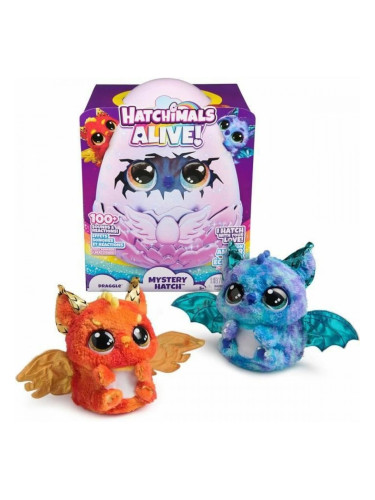 Playset Spin Master Draggle Hatchimals Alive Secret Hatch
