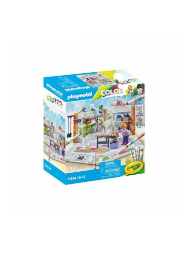 Playset Playmobil Color 71514 Grooming Salon 61 Части