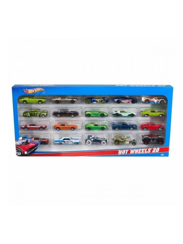 Игра Комплект Превозни Средства Hot Wheels H7045 (20 броя)