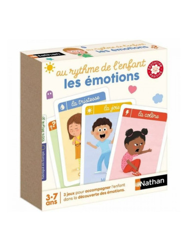Образователна Игра Nathan Au rythme de l´enfant les émotions (FR)
