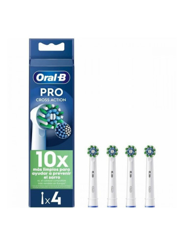 Части за електрическа четка за зъби Oral-B Pro Cross Action Бял
