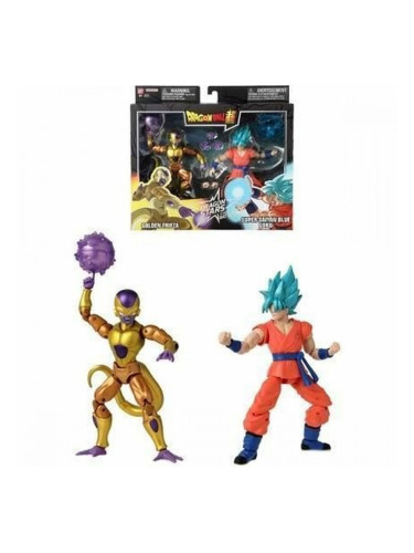 Фигурки на Герои Dragon Ball Super Dragon Stars: Golden Frieza vs Super Saiyan Blue Goku 17 cm