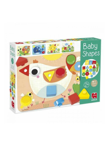 Детски Пъзел Goula Baby Shapes Многоцветен