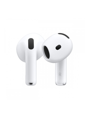 Безжични Слушалки с Кутия за Зареждане Apple Airpods 4 Бял