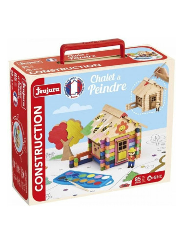 Строителна Игра Jeujura Chalet to Paint