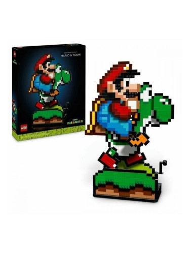 Строителна Игра Lego Super Mario World™ Mario and Yoshi