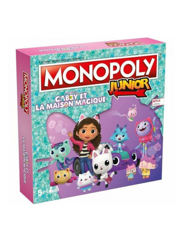 Настолна игра Winning Moves Monopoly Junior Gabby and the Magic House