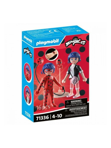 Playset Playmobil 71336 Miraculous: Marinette & Ladybug 16 Части