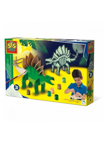 Комплект за Рисуване SES Creative Glow in the Dark