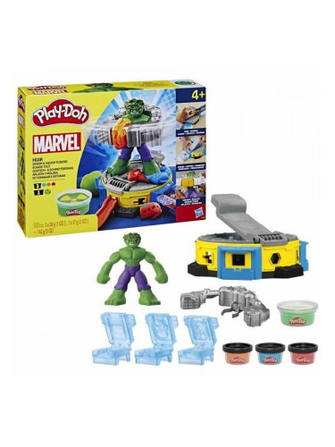 Игра от Пластелин Play-Doh Hulk Smash It All Многоцветен