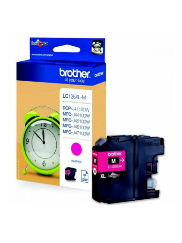 Оригиална касета за мастило Brother Червен Пурпурен цвят