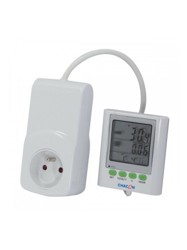 Plug with consumption meter Chacon Ecowatt 650