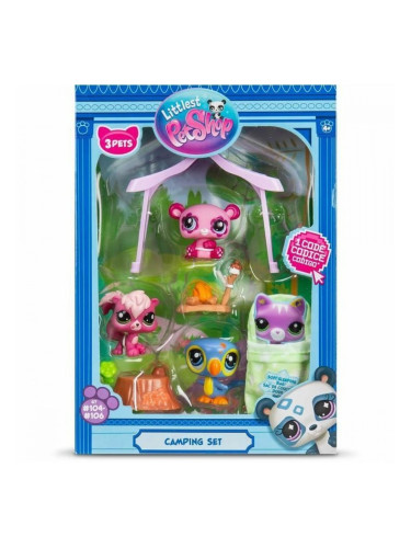 Playset Bandai Littlest Pet Shop Camping