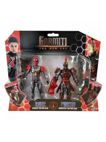 Playset Gormiti GORMITI - Scion and Gormiti associated Fire - Zane and Fireon 15 cm