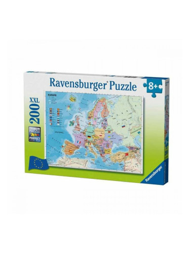 Пъзел Ravensburger Carte d'Europe