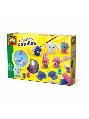 Комплект за Рисуване SES Creative Casting Candles