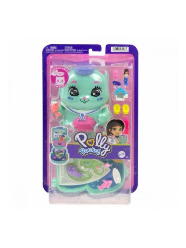 Playset Polly Pocket KITTEN'S CRUISE BOX