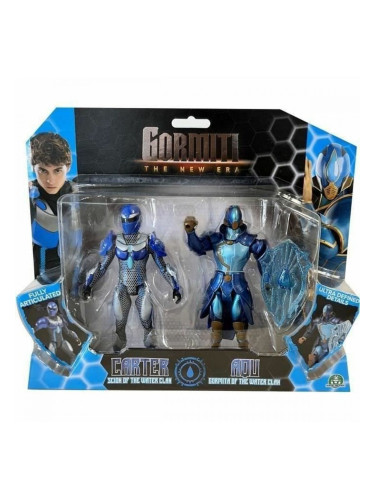 Playset Gormiti Scion and Gormiti associated with Water - Carter and Aqu 15 cm