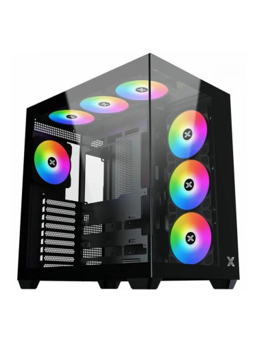 ATX полу-висока кутия XIGMATEK Aqua V AIR Черен