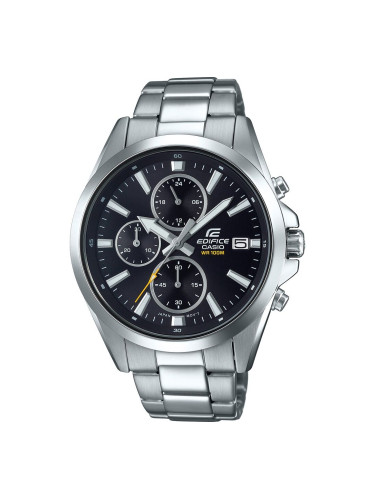 Мъжки часовник Casio EDIFICE Черен Сребрист