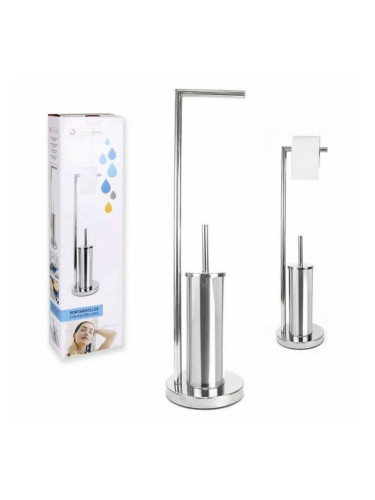 Поставка за Тоалетна Хартия с Поставка за Четка Confortime