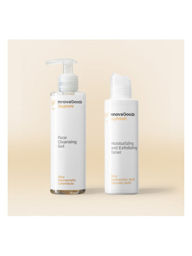 Пакет 2 продукта за Почистване на Лице Rice InnovaGoods
