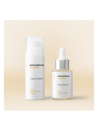 Хидратиращ Пакет 2 продукта за Лице Rice InnovaGoods