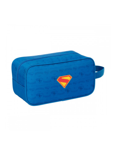 Пътническа Чанта за Обувки Superman Син 29 x 15 x 14 cm