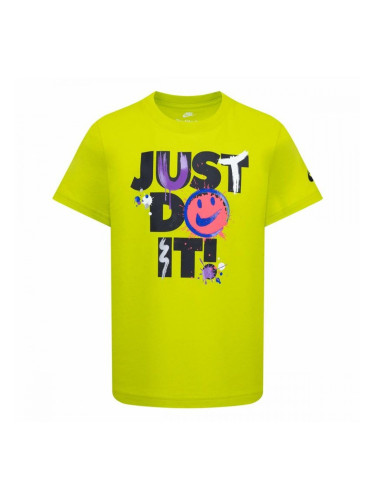 Детски Тениска с къс ръкав Nike Nkb Express Yourself Jdi Ss Жълт - Размер - 6-7 Години