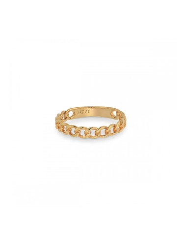 Дамски пръстен 24KAE 12421Y/56 16 Златен