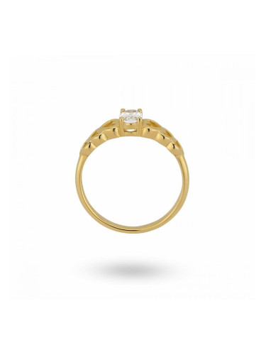 Дамски пръстен 24KAE 124141Y/54 Златен 14