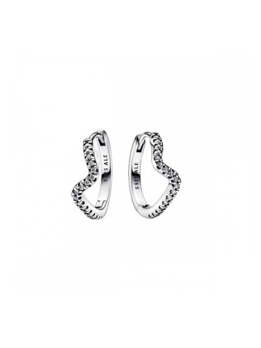 Дамски обеци Pandora 292545C01 Неръждаема стомана Чисто сребро 925