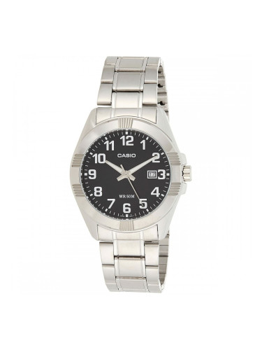 Мъжки часовник Casio COLLECTION Черен Сребрист (Ø 43,5 mm)