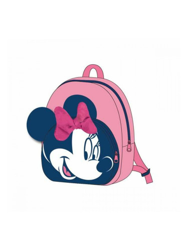 Училищна чанта Minnie Mouse Розов 18 x 22 x 4 cm