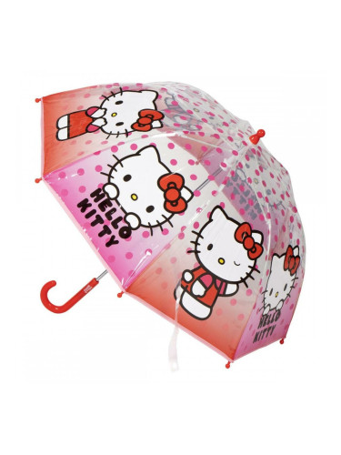 Чадър Hello Kitty Розов 45 cm Ø 45 cm