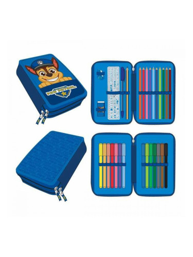 Несесер за моливи The Paw Patrol Син 12,5 x 19,5 x 4,5 cm