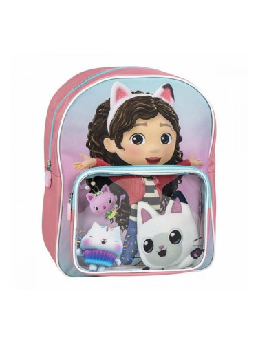 Училищна чанта Gabby's Dollhouse Розов