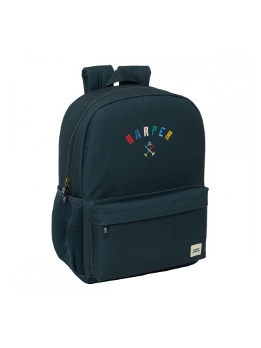 Училищна чанта Harper & Neyer Морско син 32 x 43 x 14 cm