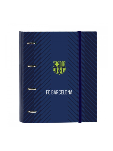 Папка с пръстени F.C. Barcelona Морско син 27 x 32 x 3.5 cm