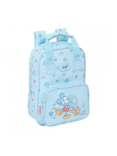 Детска раница Mickey Mouse Clubhouse Baby Светло син 20 x 28 x 8 cm