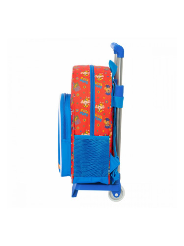 Училищна чанта The Paw Patrol Cool Син Червен 26 x 11 x 67 cm 26 x 34 x 11 cm