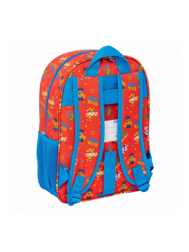 Училищна чанта The Paw Patrol Cool Син Червен 26 x 34 x 11 cm
