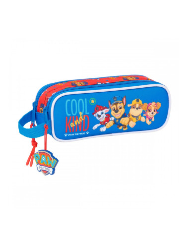 Двоен Моливник The Paw Patrol Cool Син Червен 21 x 8 x 6 cm