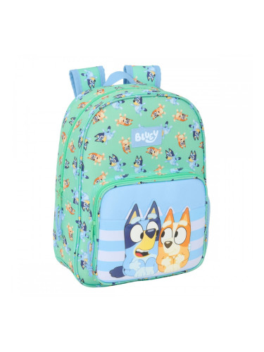 Училищна чанта Bluey Sisters Зелен 26 x 34 x 11 cm