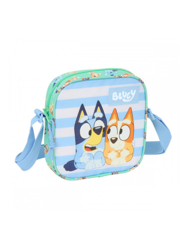 Чанта за Рамо Bluey Sisters Зелен 16 x 18 x 4 cm